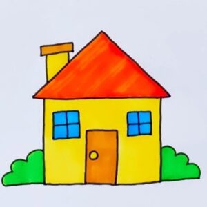 home children's drawing